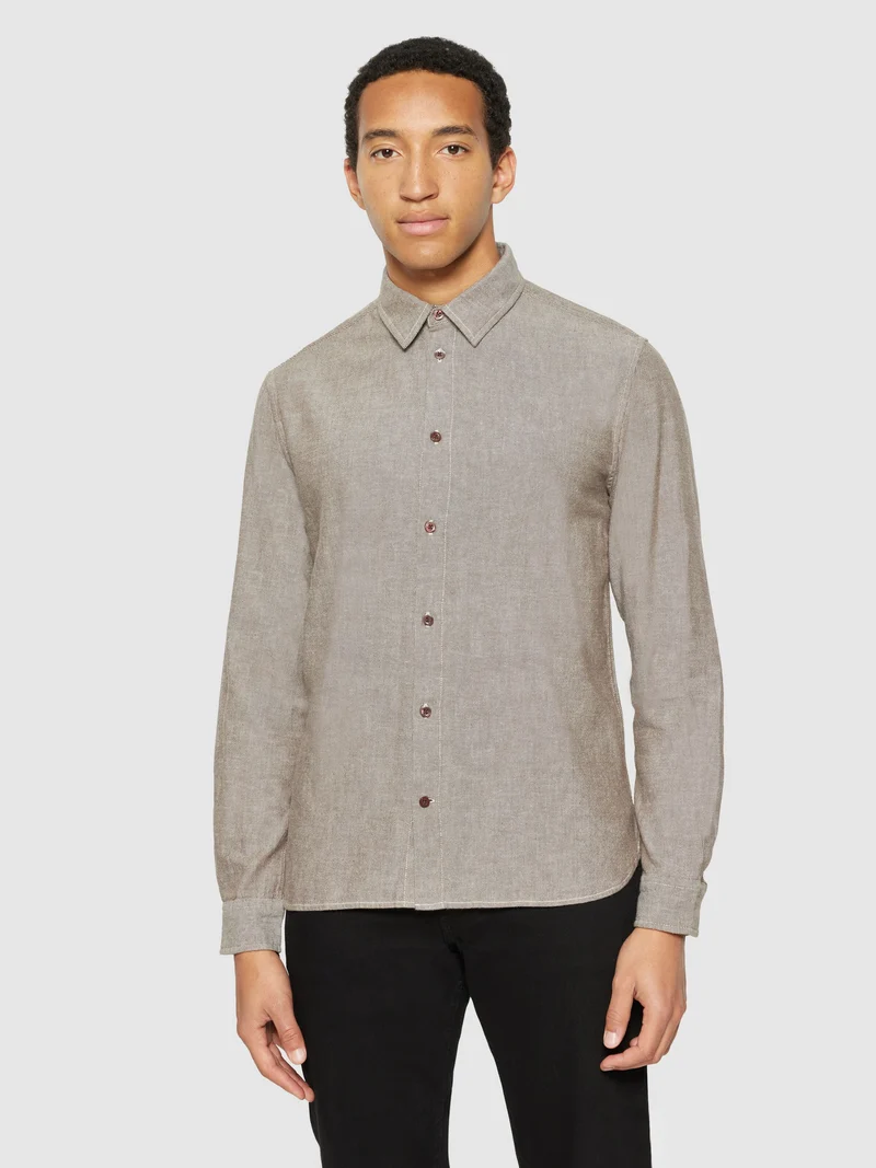 Flannel Shirt demitasse brown