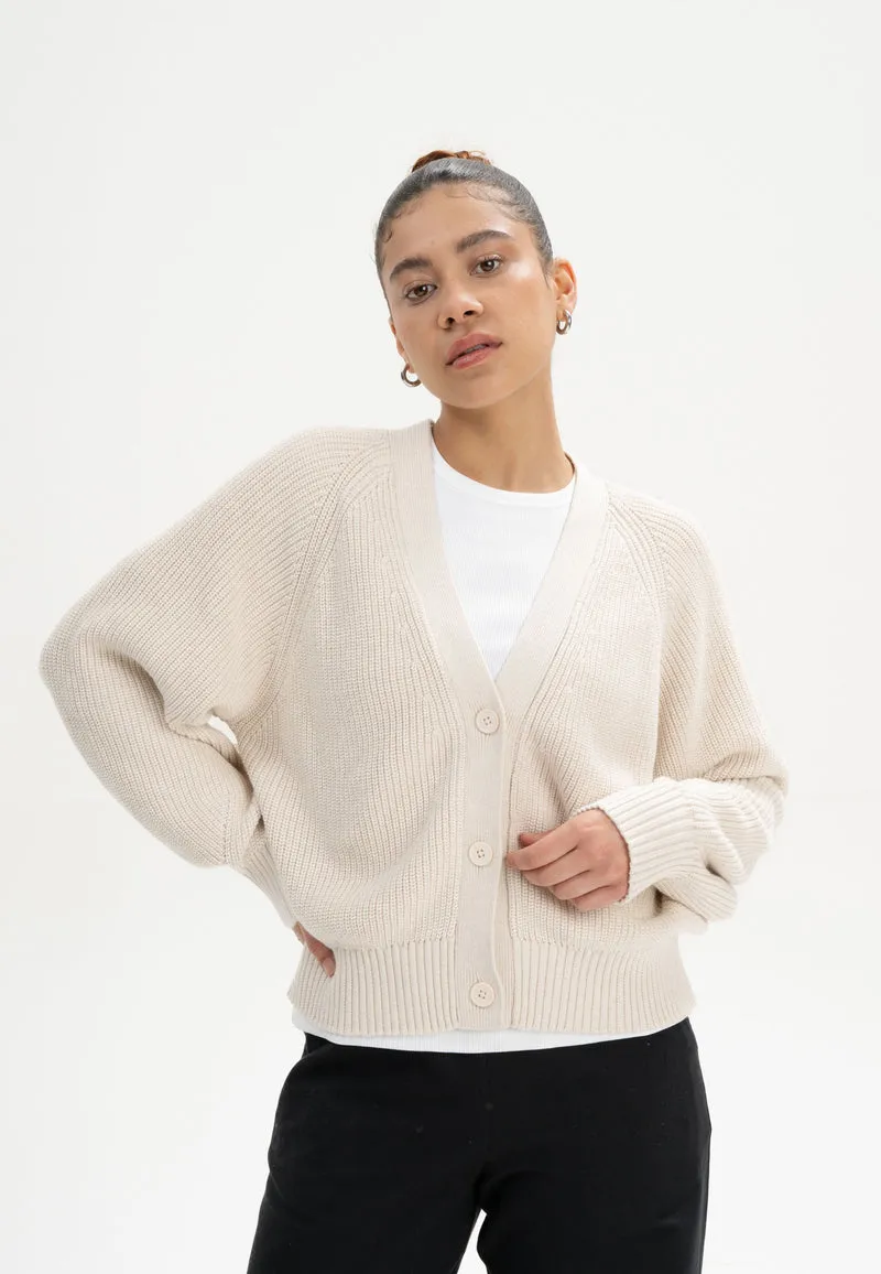 Cardigan Bhuma cream melange