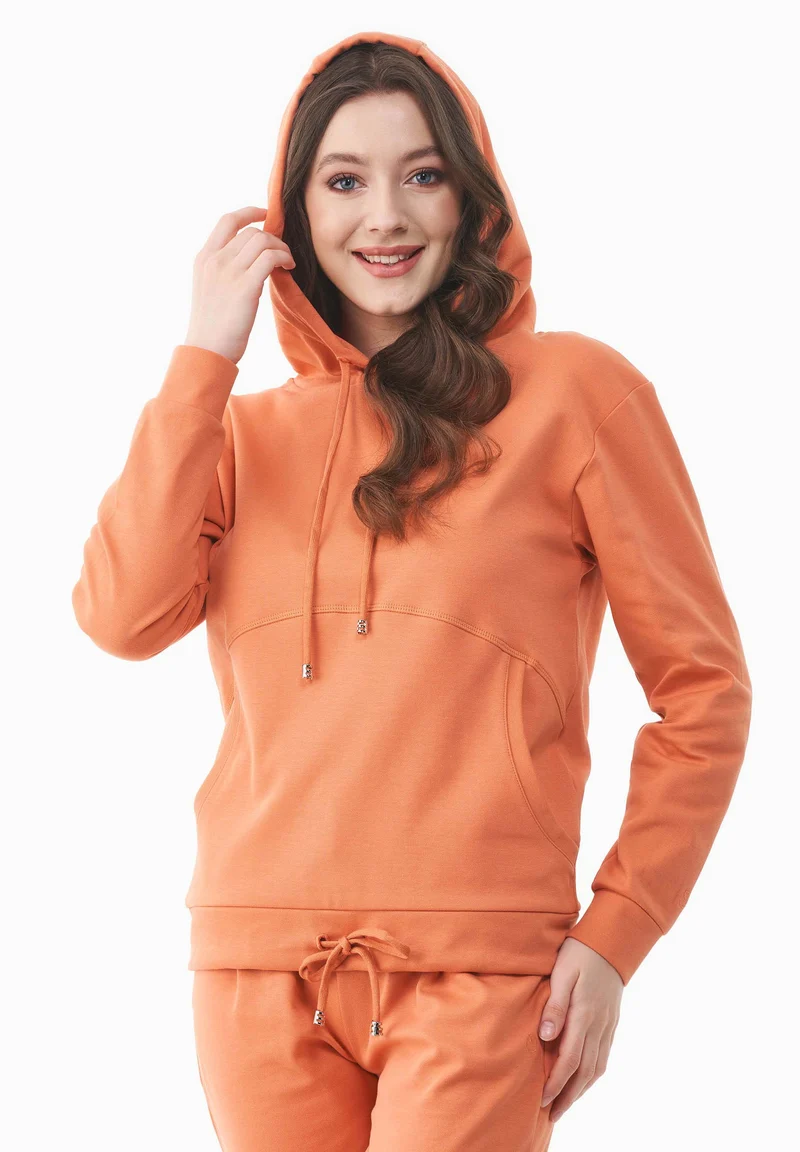 Leichte Hoodie aus Bio-Baumwolle