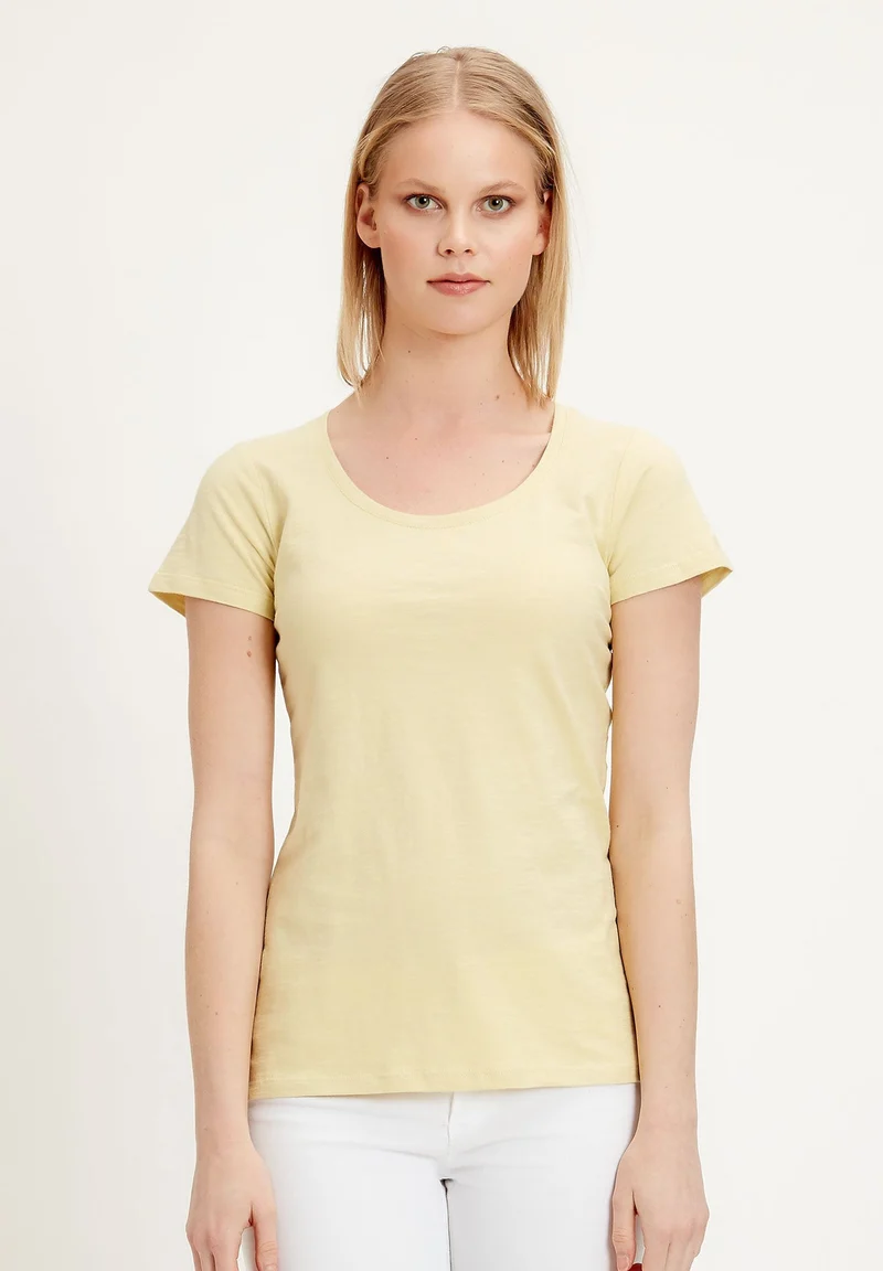 Basic T-Shirt aus Bio-Baumwolle