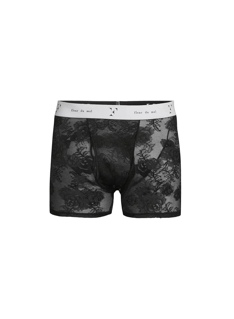 Men's Bouquet Lace Boxer Brief