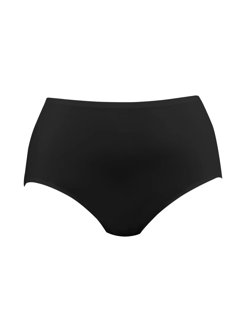 Naomi & Nicole Shapewear - Laser Cut Slip Schwarz