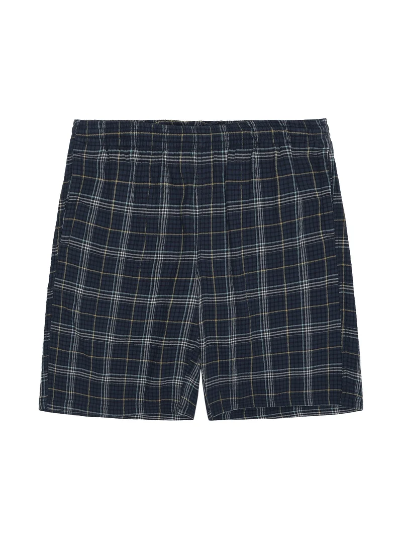 Checkered Shorts blue check