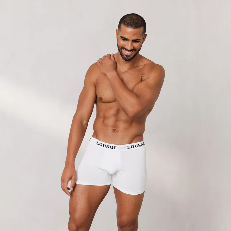 Everyday Herren-Boxer (3er Paket) - Weiß