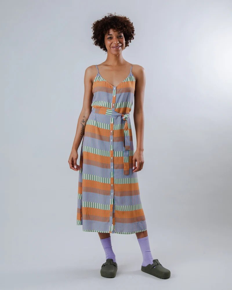 Mediterranean Strap Dress