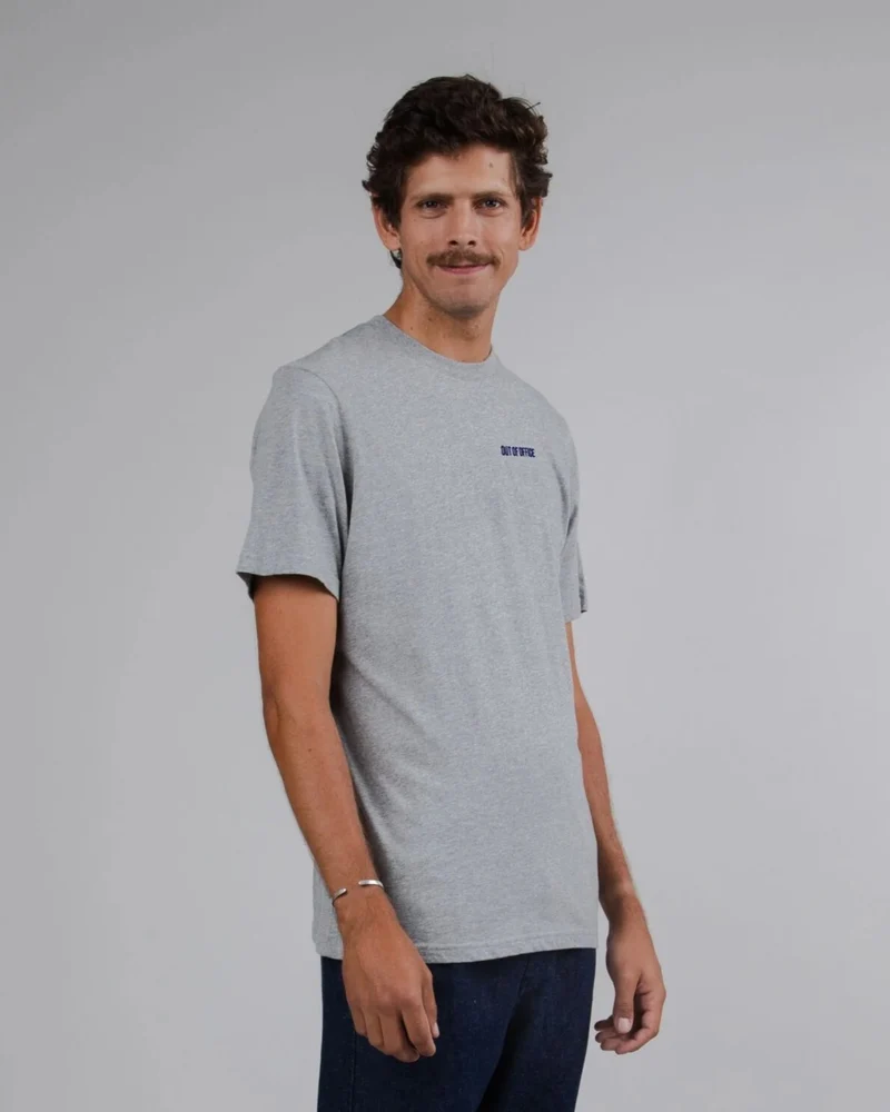 Out Of Office T-Shirt grey melange