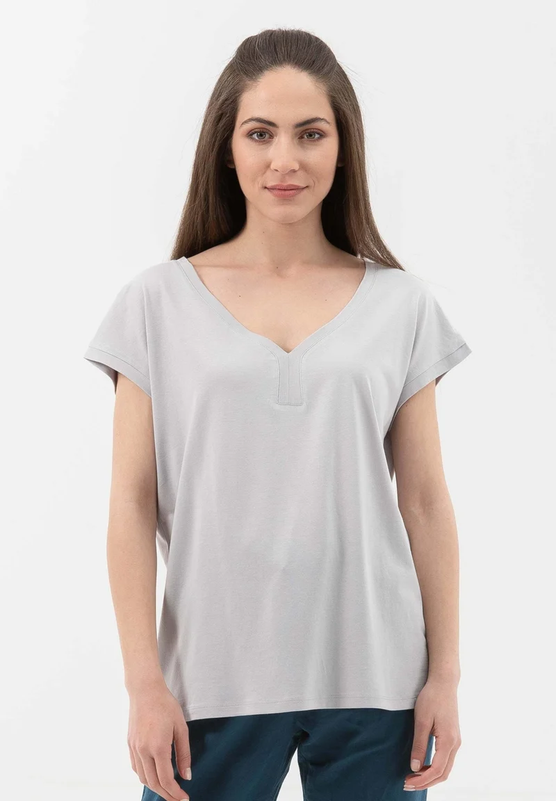 T-Shirt aus TENCEL™ Lyocell- Bio-Baumwolle-Mix