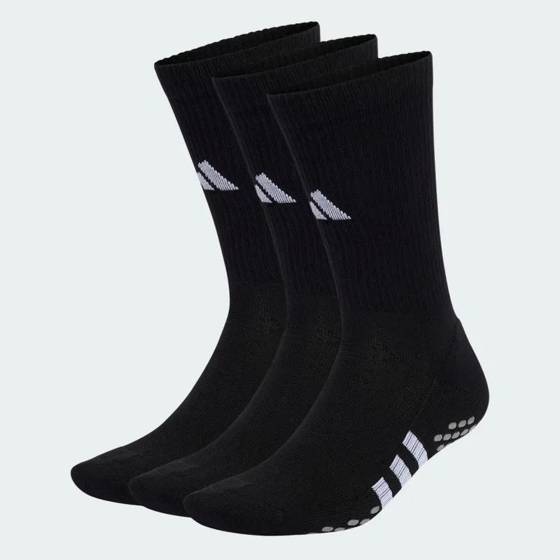 adidas Unisex Performance Cushioned Crew Grip Socks 3