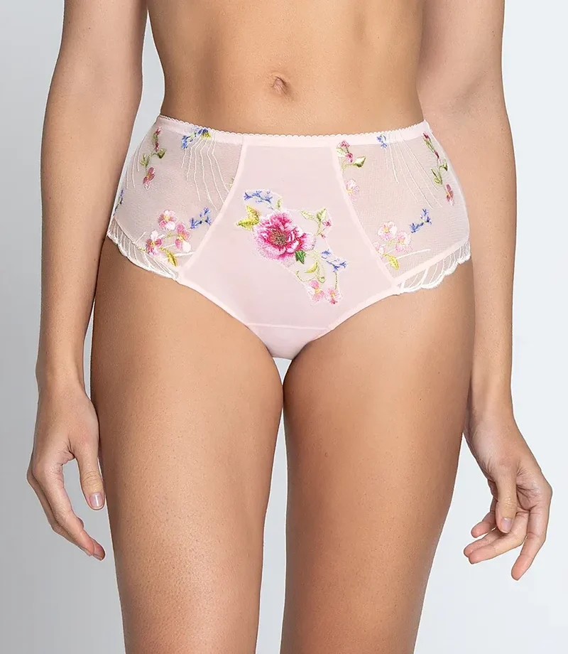 Lise Charmel – Libertine En Fleurs – Hoch taillierter Slip mit Blumenmuster, Libre Eclosion