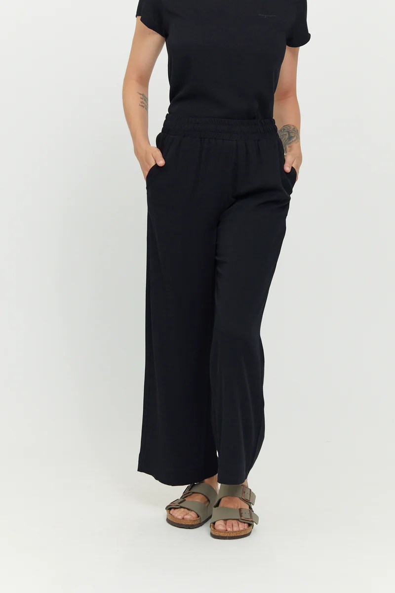 Wide Leg Pants black