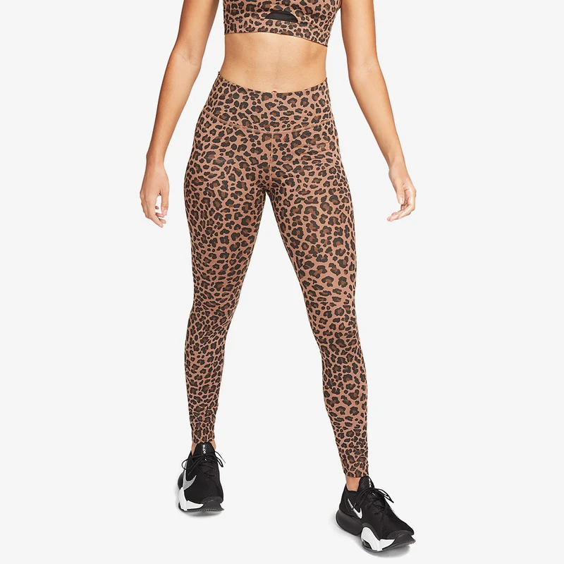 Nike Damen Dri-FIT One Mid Rise Printed Tights