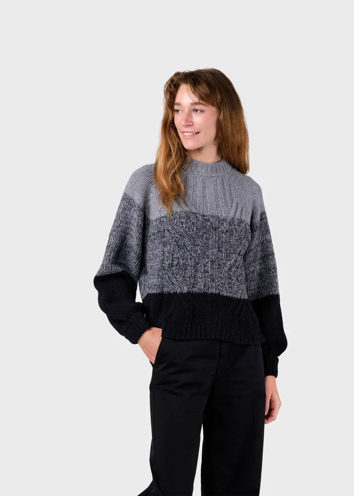 Viva Knit light grey/black