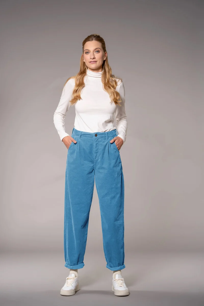 Bella Corduroy new blue