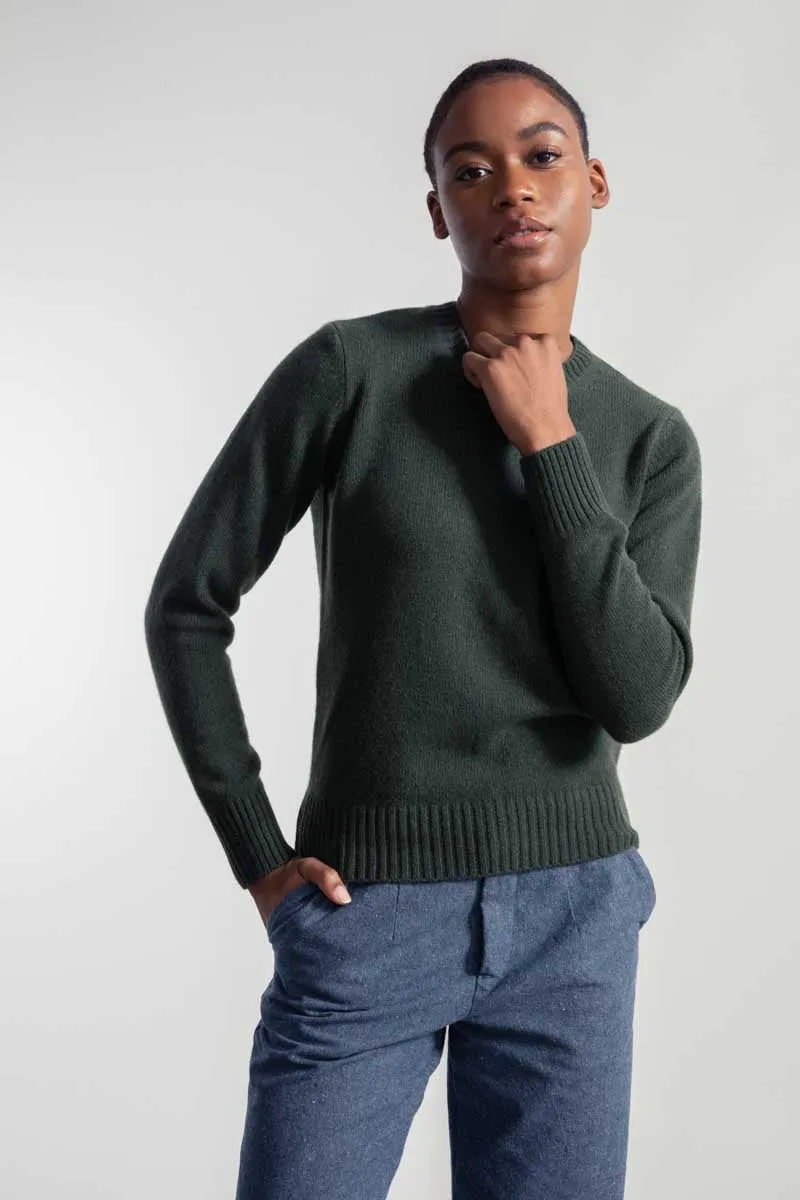 Sweater Edda green muschio