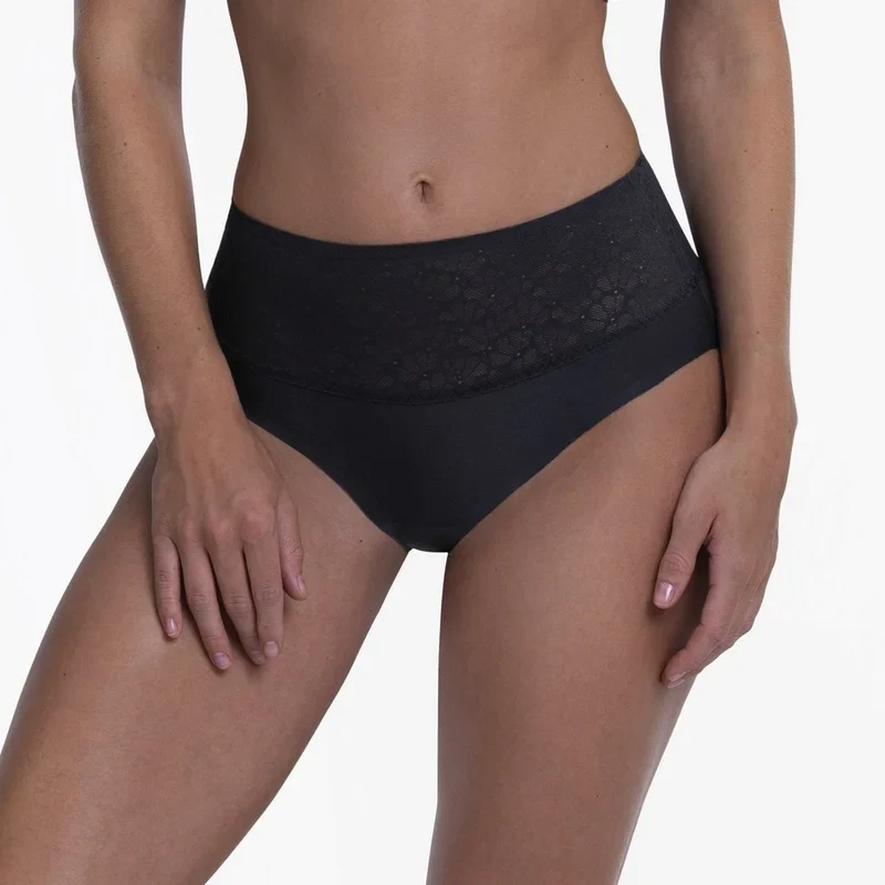 Anita - Essential Smart High Waist Brief Shadow Blue