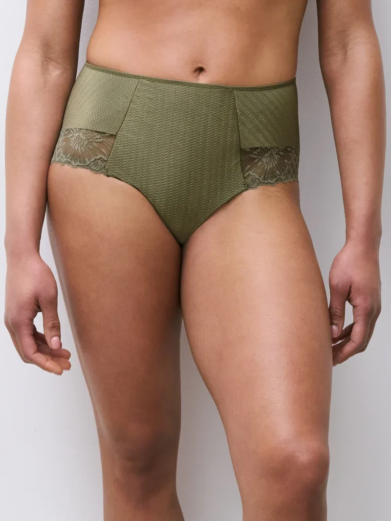 Chantelle – Sublime High-Waisted Support Full Brief Army Khaki