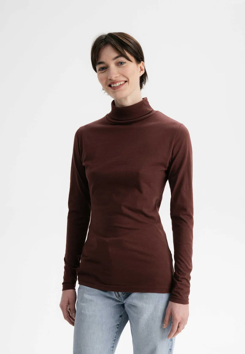 Longsleeve Anchal bitter choc