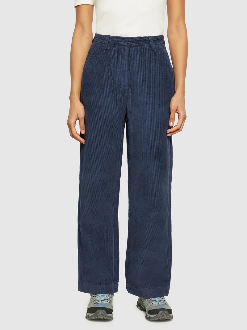 Posey Wide High Rise Irregular Corduroy night sky