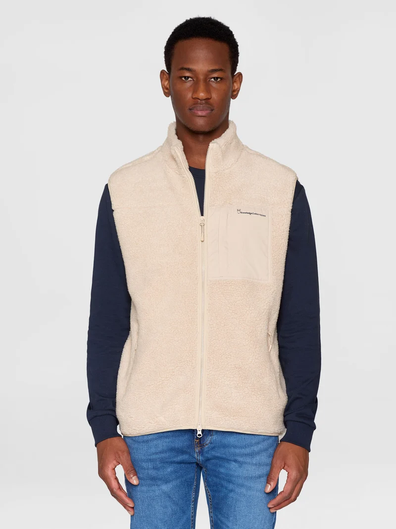 Teddy Fleece Vest item colour