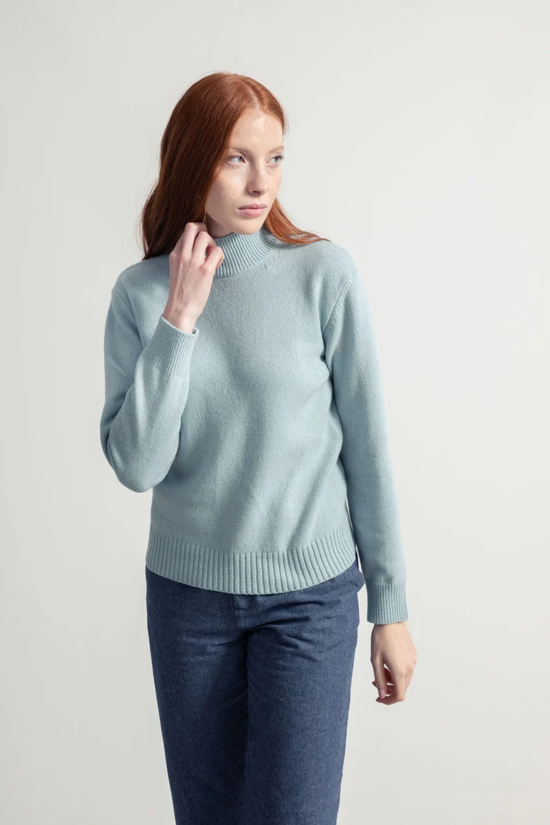 Sweater Ada light blue plumbago