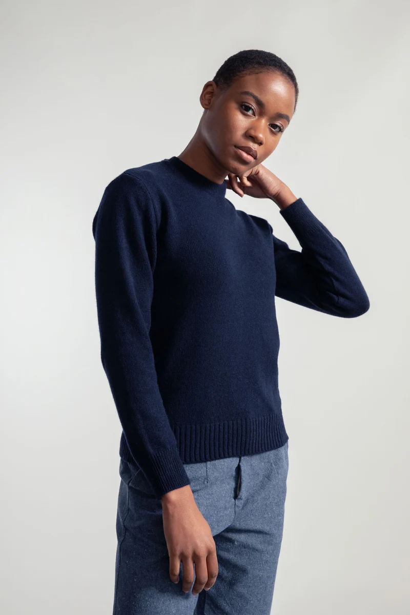 Sweater Edda blue mora