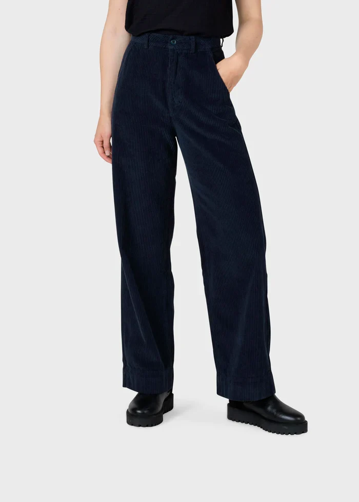 Lydia Jumbo Corduroy Pants navy