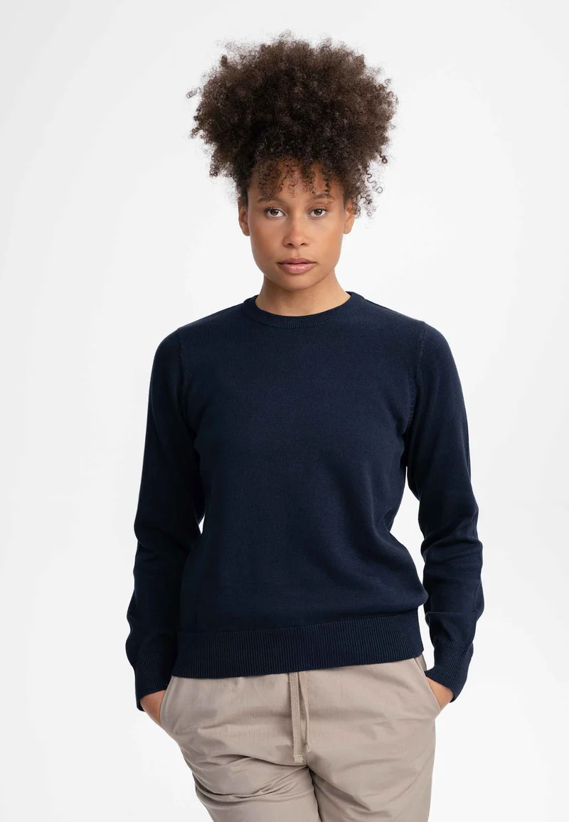 Feinstrickpullover Dhana navy