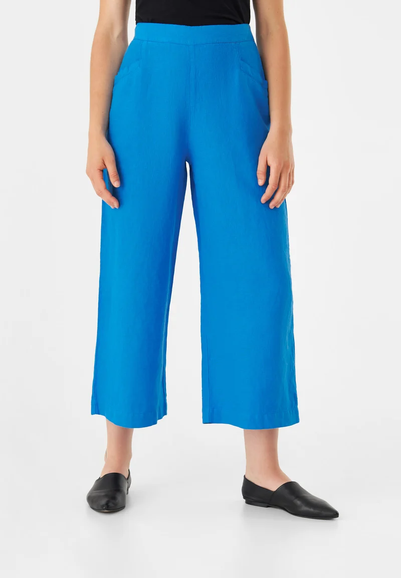 Trousers GBFay Linen french blue