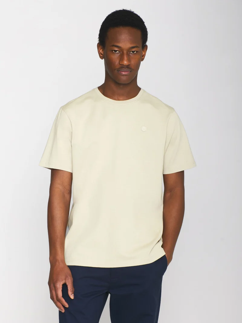 Badge T-Shirt safari melange