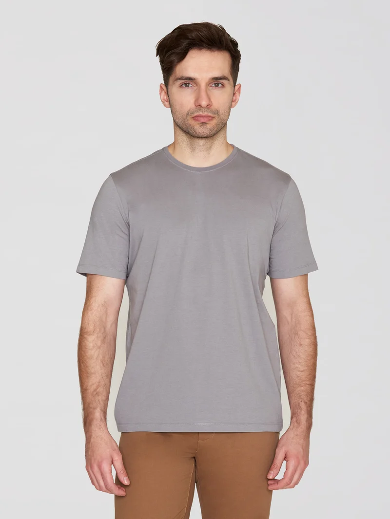 Basic T-Shirt sharkskin