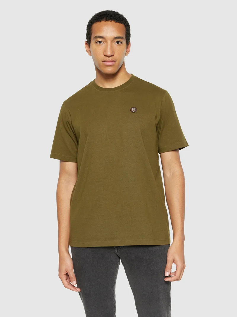 Badge T-Shirt dark olive