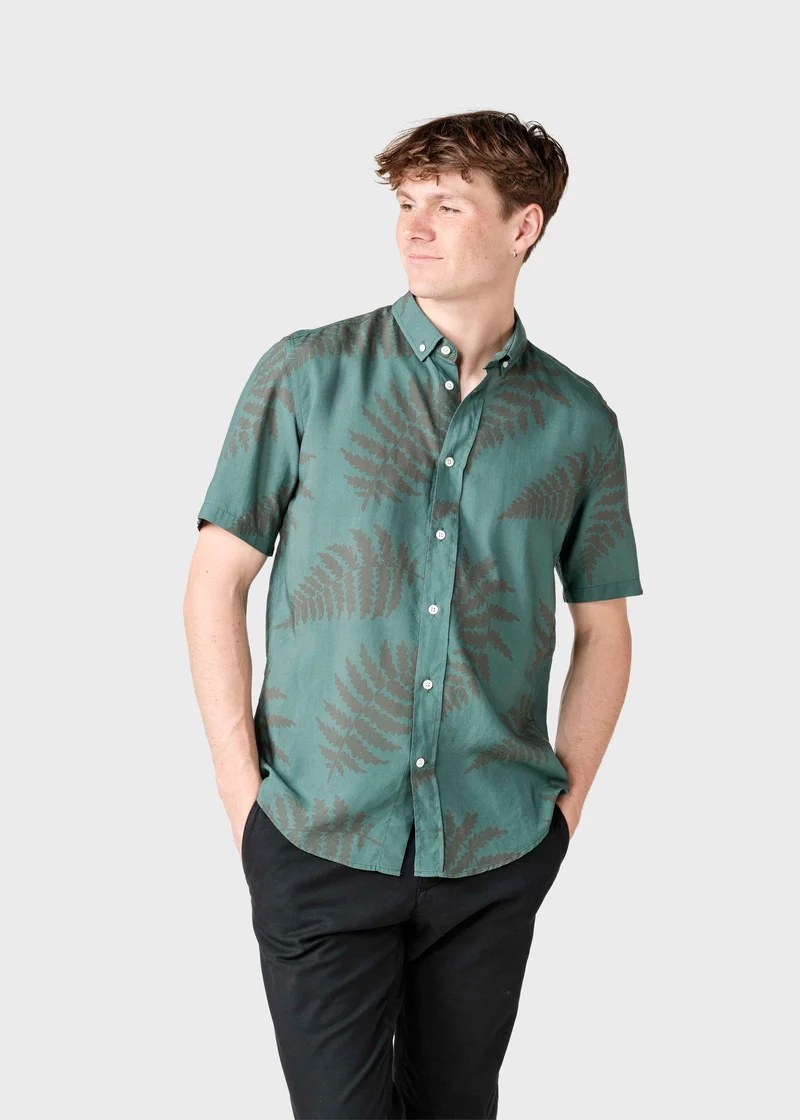 Jefferson Shirt green tones