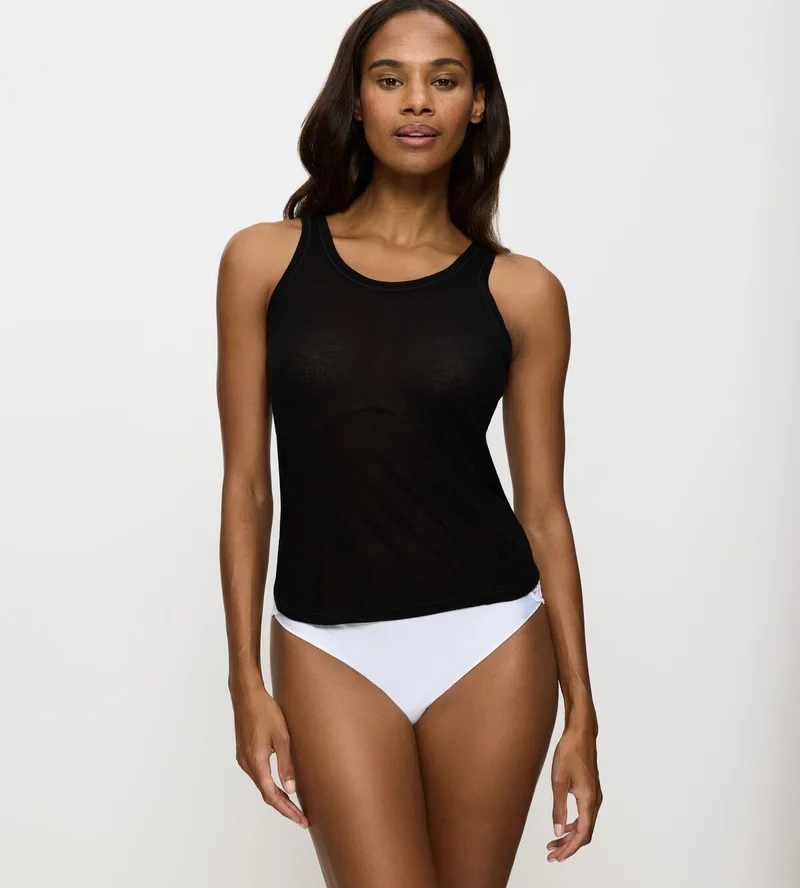 Triumph - Beauty Layers Ärmelloses Top Schwarz