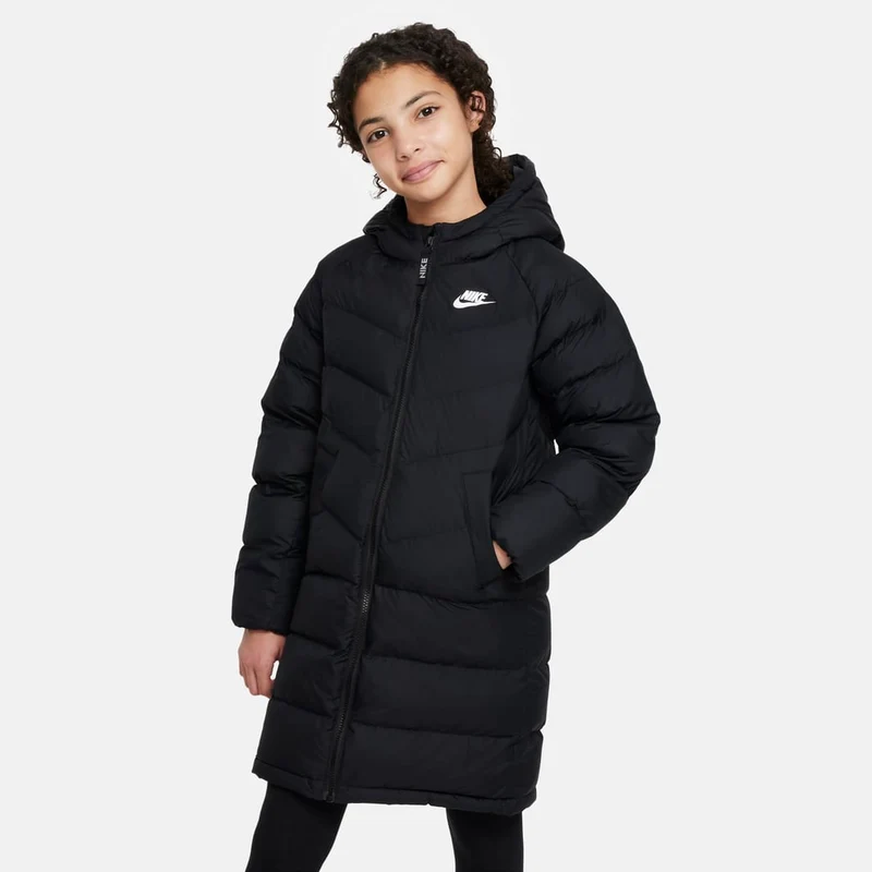 Nike Parka mit Kapuze und Synthetikfüllung für ältere Kinder