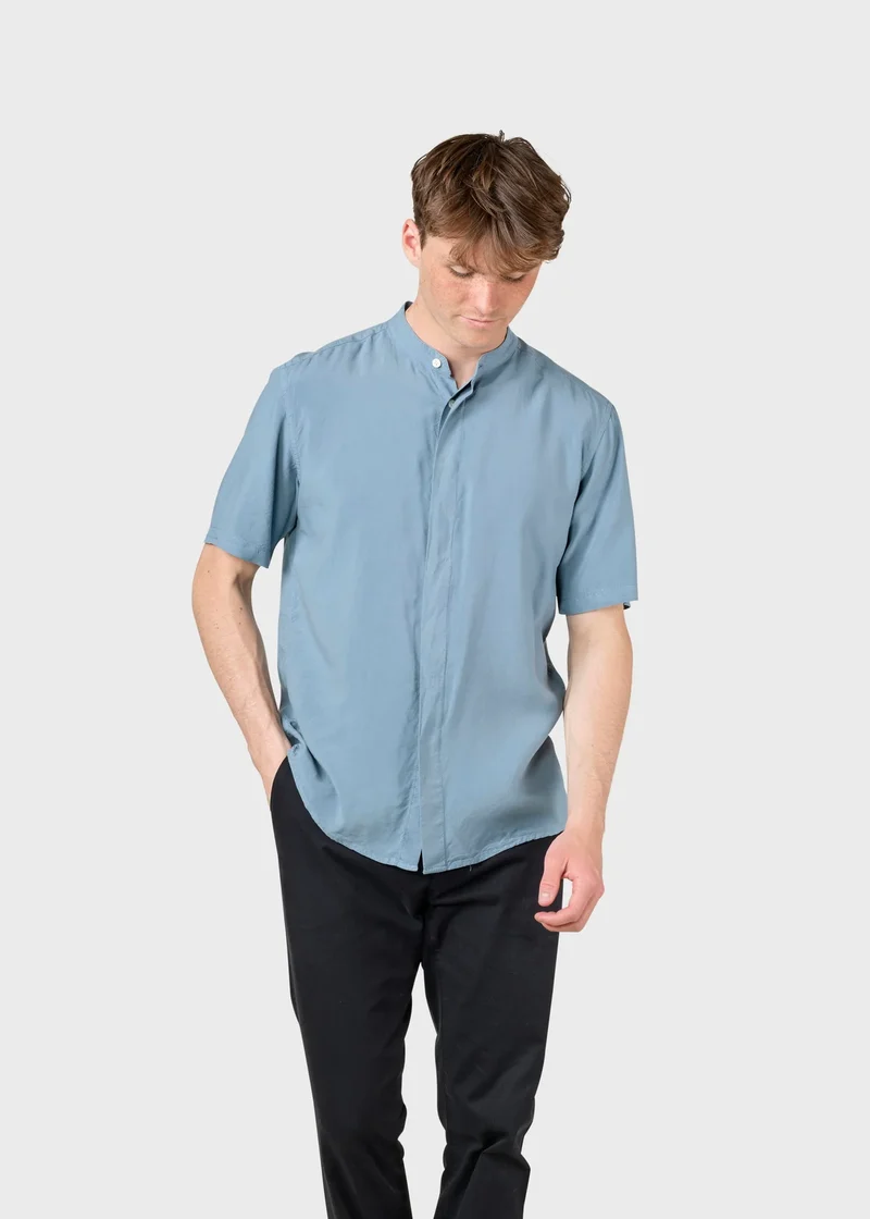 Max Lyocell Shirt sky blue