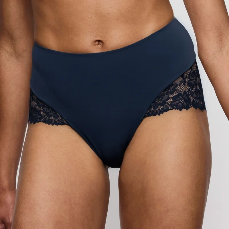 Marie Jo – Soft Studio Spitzen-Slip, Samtblau