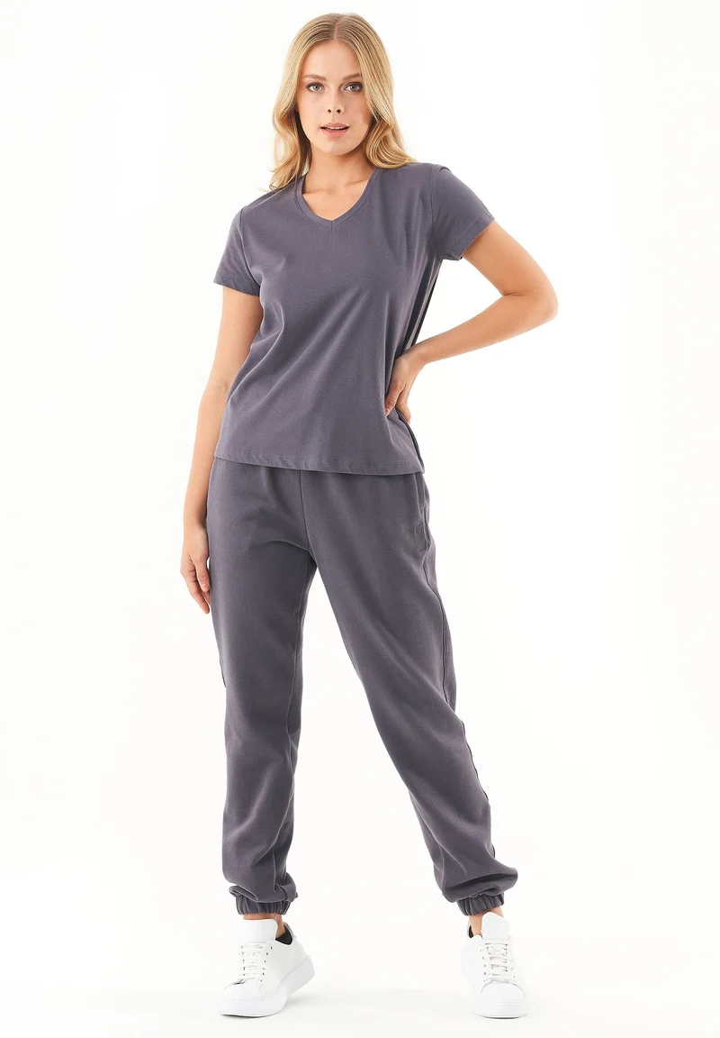 PERRIE Soft Touch Sweathose aus Bio-Baumwolle