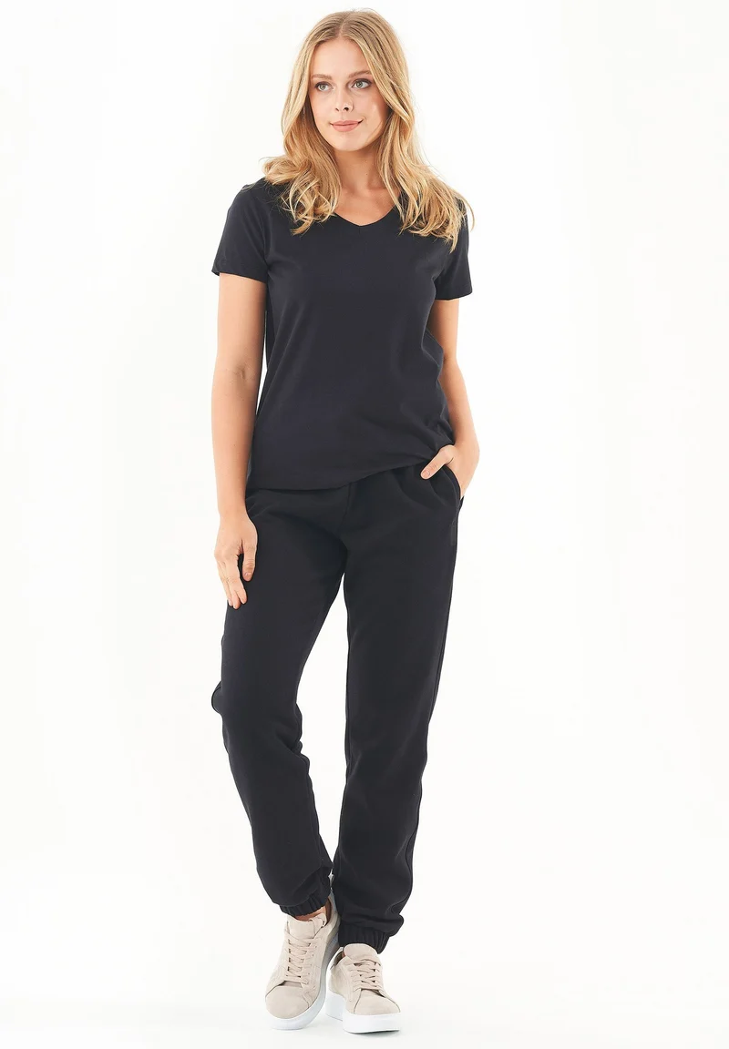 PERRIE Soft Touch Sweathose aus Bio-Baumwolle