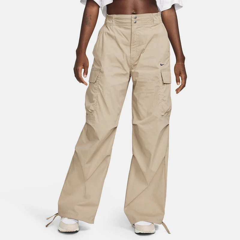 Nike Weite Cargohose mit hohem Bund für Damen Sportswear