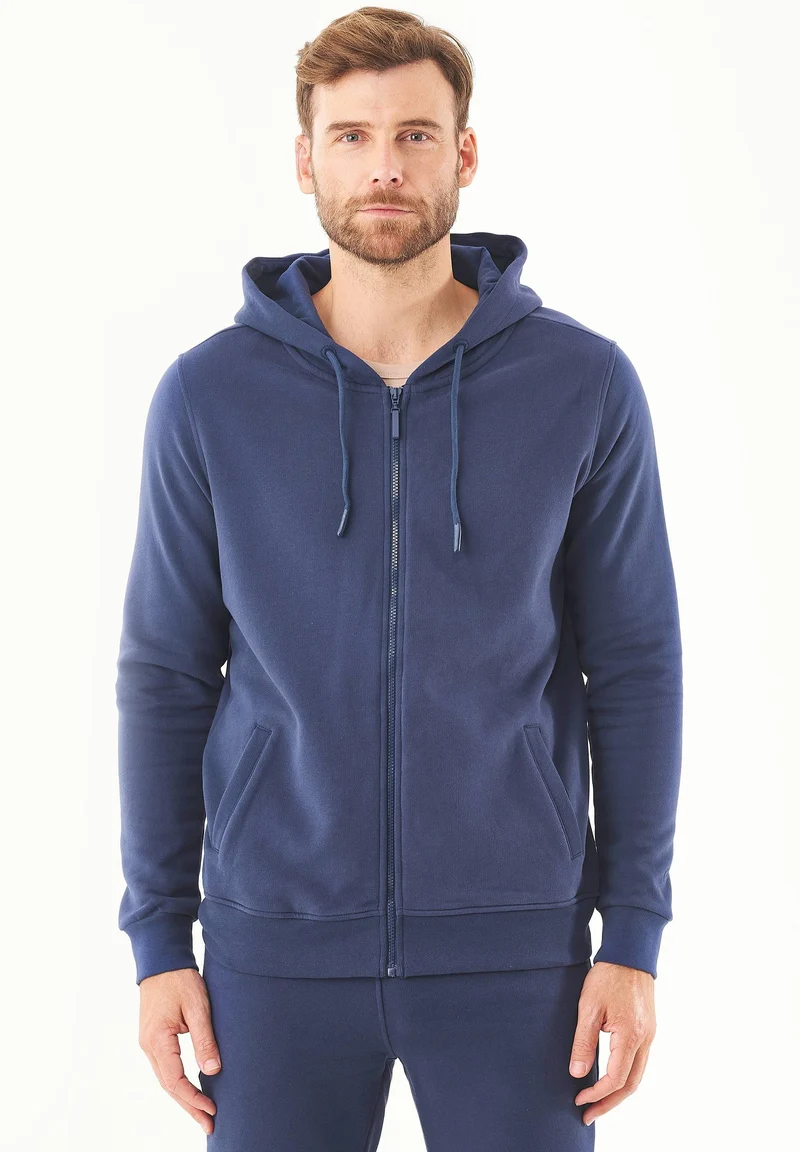 Soft Touch Sweatjacke aus Bio-Baumwolle