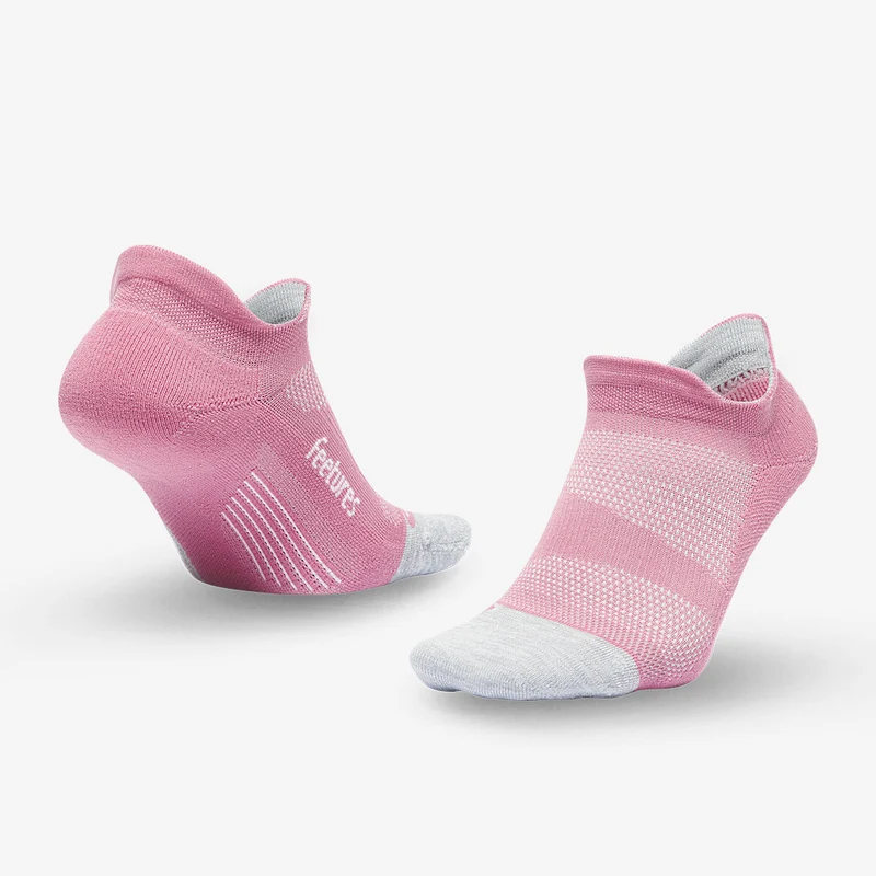 Feetures Elite Cushion No Show Tab Solid Socks