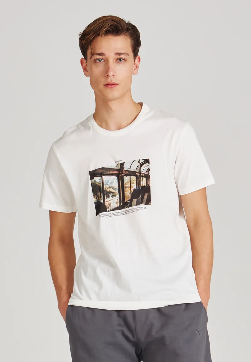 T-Shirt Colby Explore white