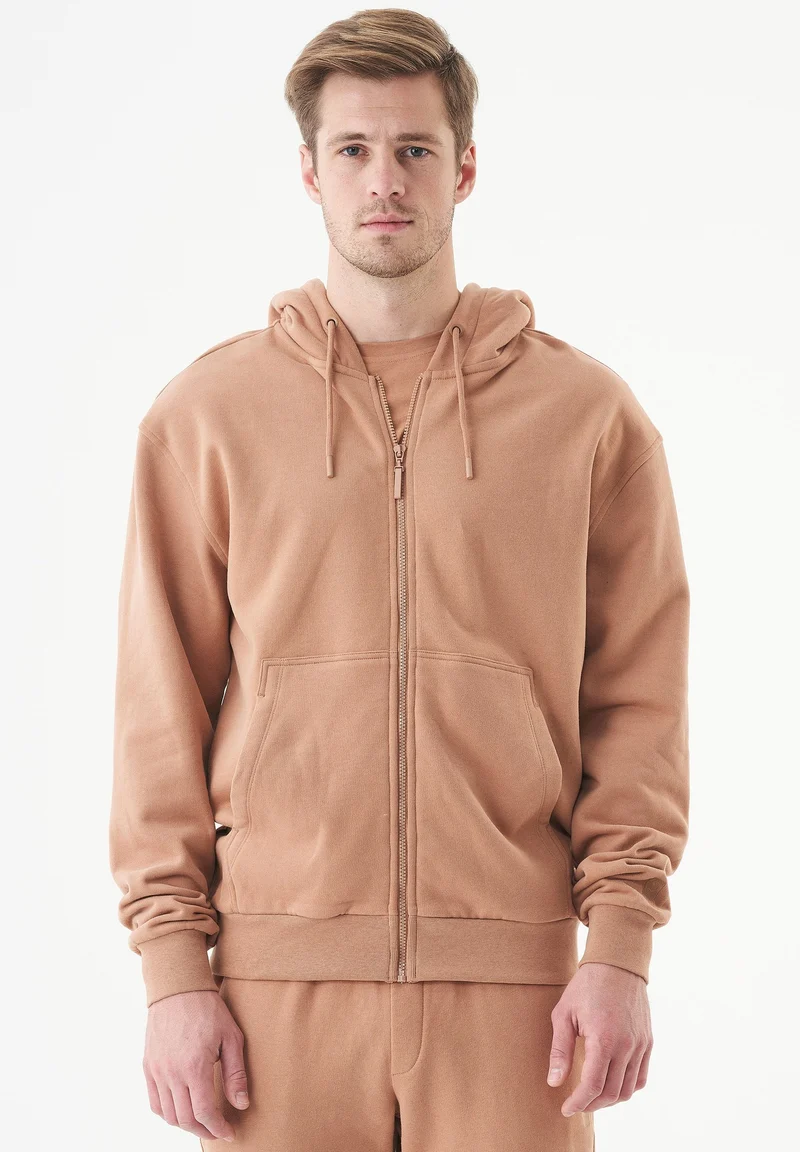 JUNDA Unisex Soft Touch Sweatjacke aus Bio-Baumwolle