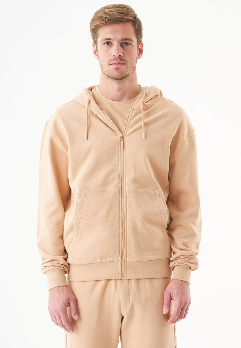 JUNDA Unisex Soft Touch Sweatjacke aus Bio-Baumwolle
