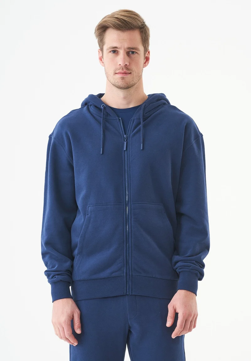 JUNDA Unisex Soft Touch Sweatjacke aus Bio-Baumwolle