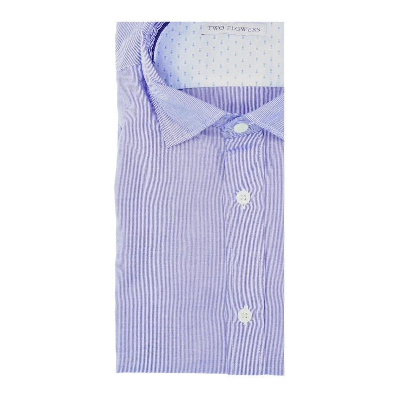 Two Flowers Herren in blau