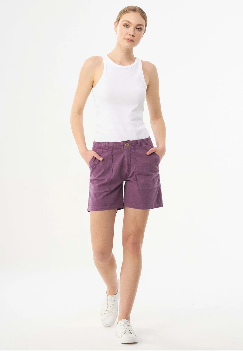 Shorts aus Bio-Baumwolle