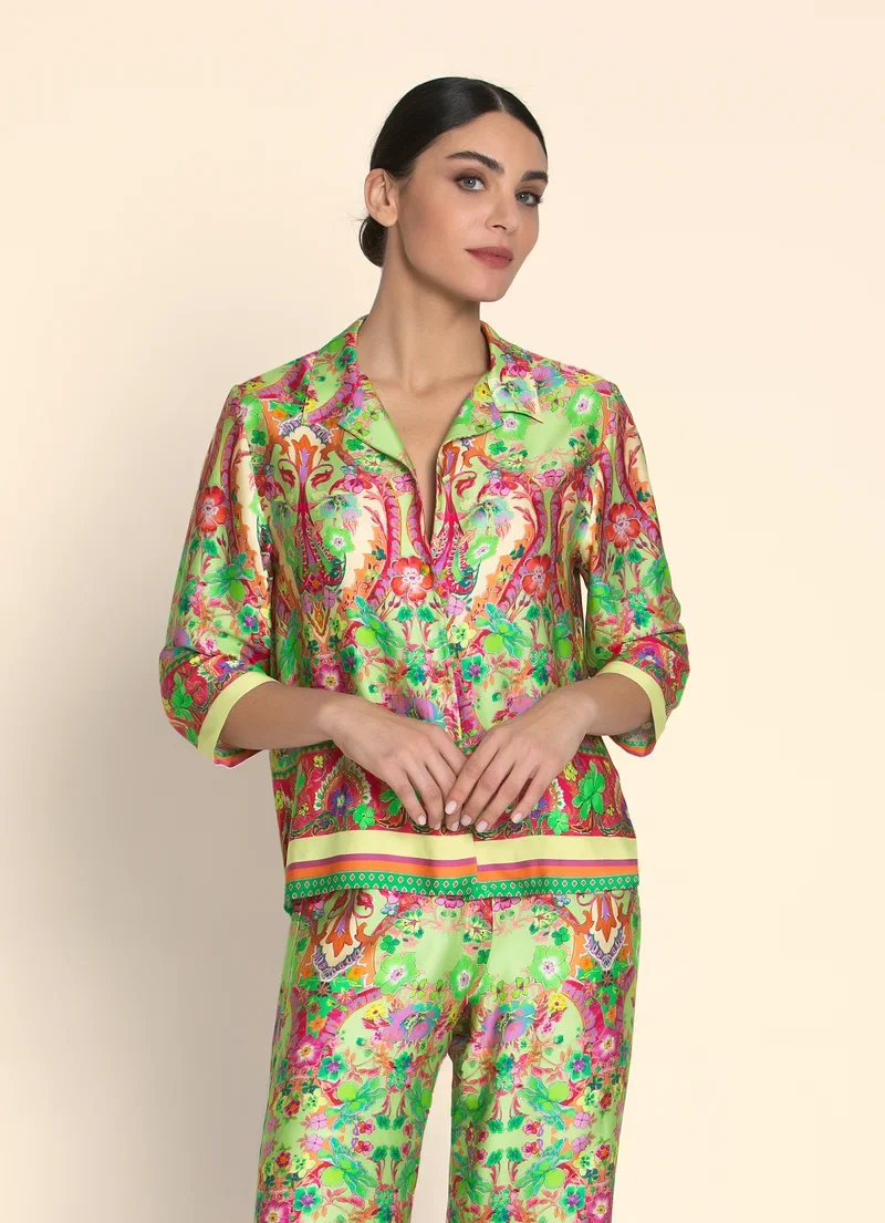 Lise Charmel - Libertine En Fleurs Bluse Nature Libertine