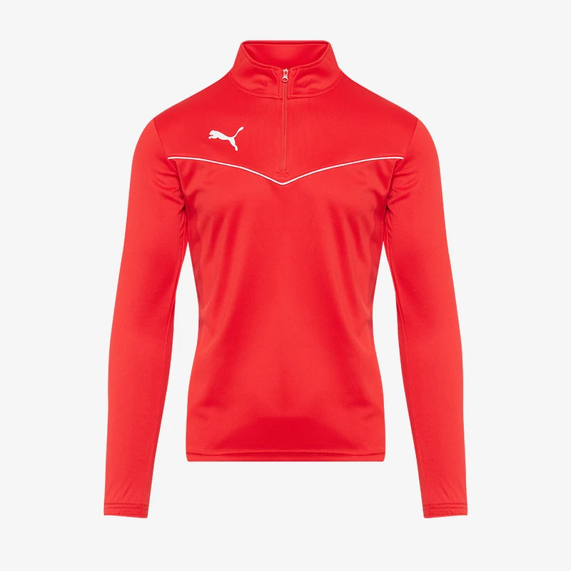 Puma Kinder Team Rise 1/4 Zip Trainingsshirt