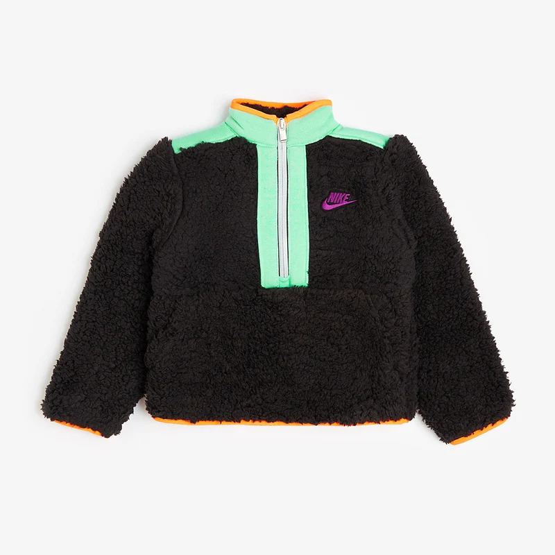 Nike Sportswear Jüngere Kinder Iluminate Sherpa 1/2 Zip (2-7 Jahre)